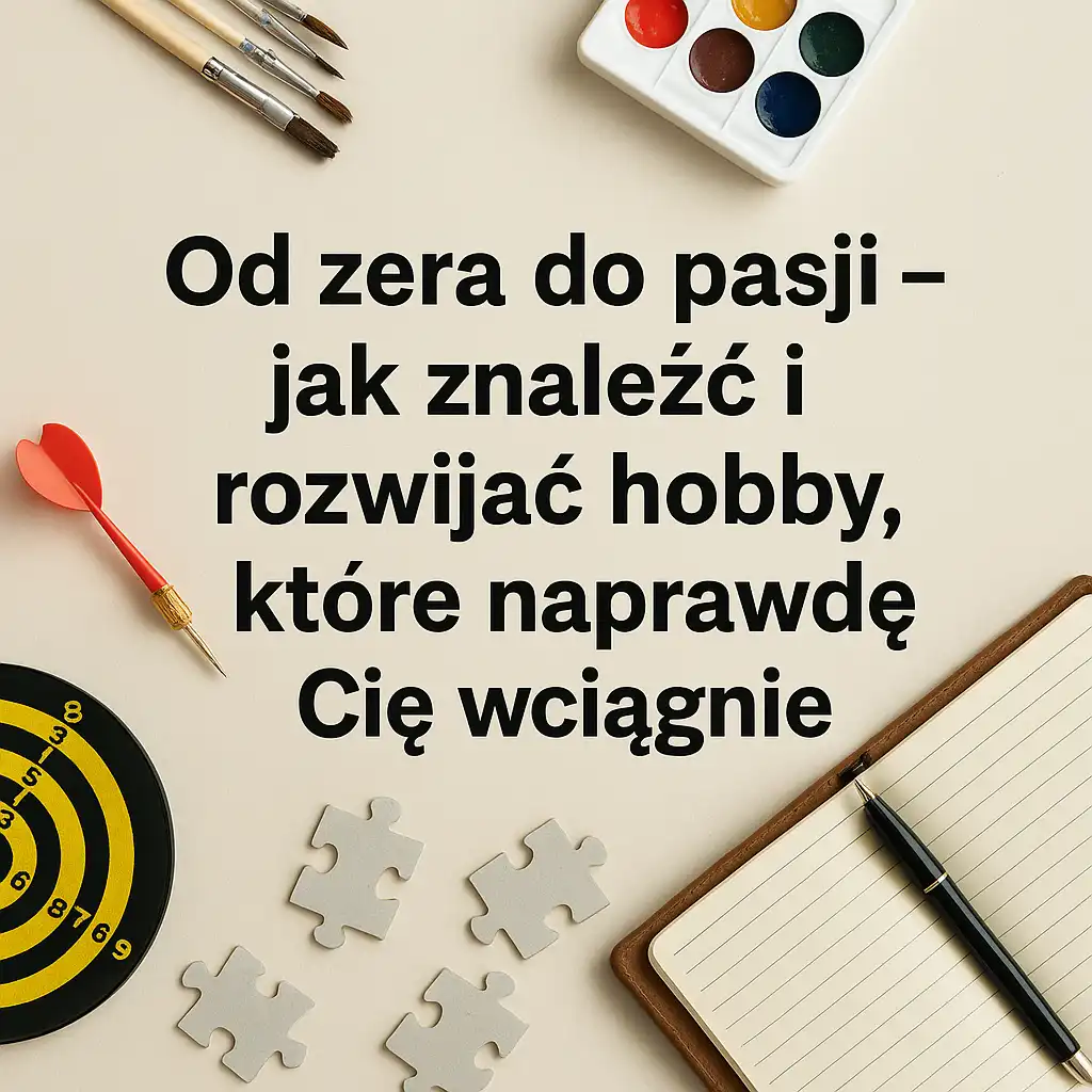 Od zera do pasji – jak znaleźć i rozwijać hobby, które naprawdę Cię wciągnie